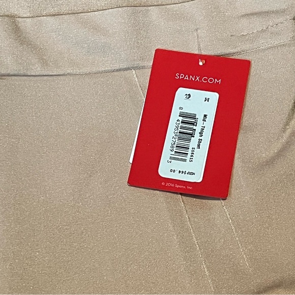 NWT Nude Spanx Shorts - Picture 3 of 4